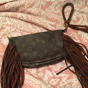 Louis Vuitton Fringed Pouchette